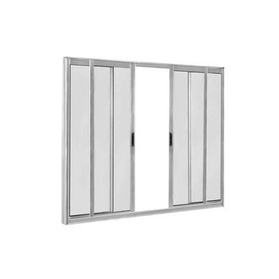 Janela-de-correr-4-folhas-Mais-100x120cm-sem-grade-brilhante-Atlantica