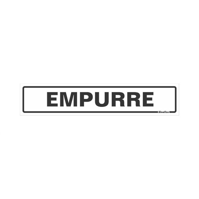 Placa-de-poliestireno-5x25cm-Empurre-200BK-Sinalize