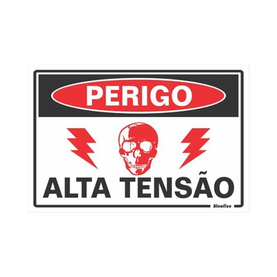 Placa-de-poliestireno-30x20cm-Perigo-Alta-Tensao-250AO-Sinalize