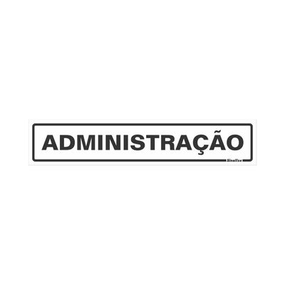 Placa-de-poliestireno-5x25cm-Administracao-200BX-Sinalize