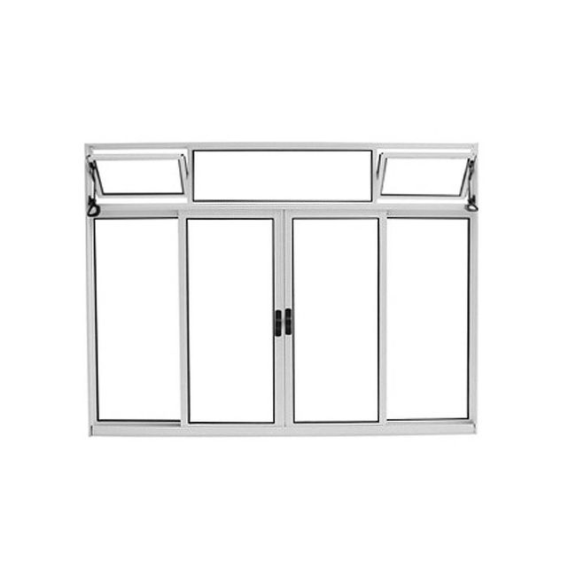Janela-de-correr-4-folhas-Prata-100x200cm-com-bandeira-banca-Ebel