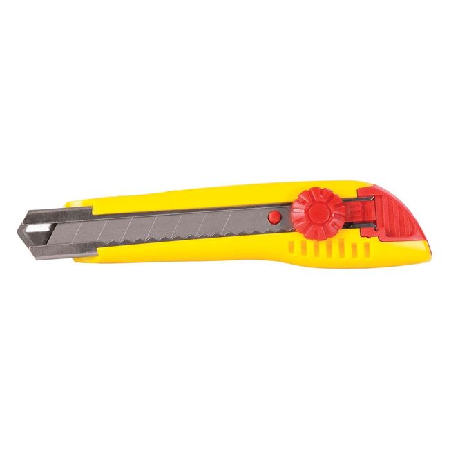 Estilete-lamina-18mm-trava-rosca-Pratic-Exact-preto-vermelho-Starret
