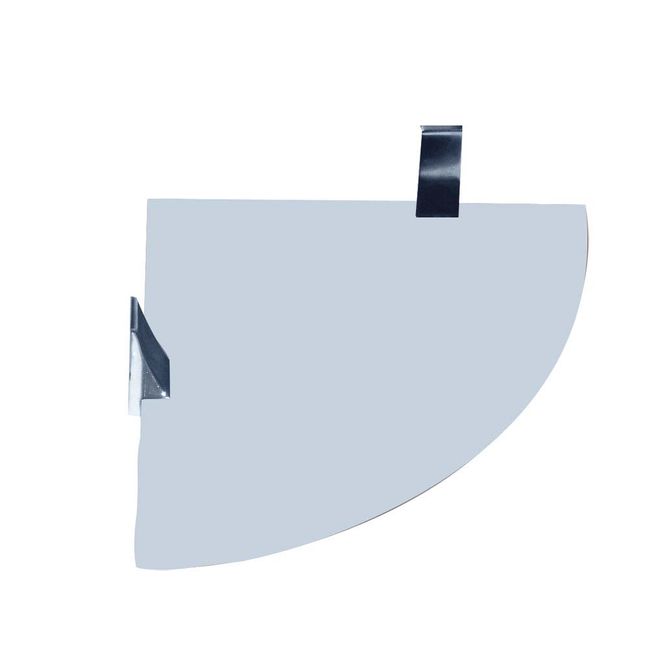 Prateleira Squadro Rack System 20x20cm fumê Rack