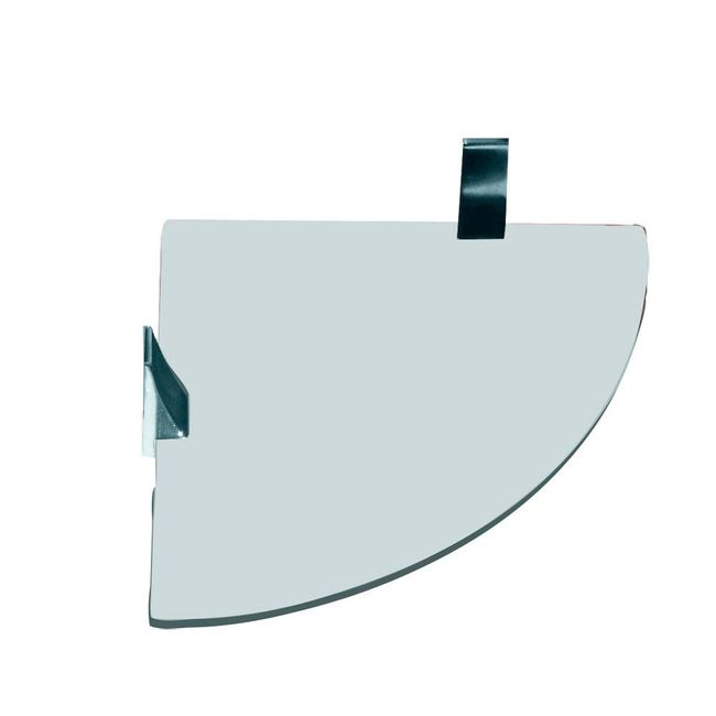 Prateleira Squadro Rack System 25x25cm fumê Rack