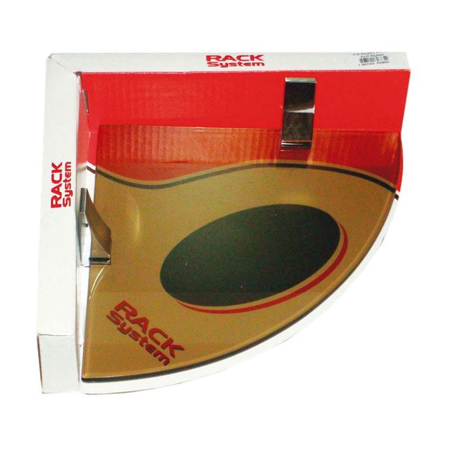 Prateleira Squadro Rack System 25x25cm bronze Rack