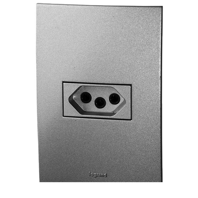 Tomada-com-placa-10A-4x2-grafite-Vela-685296-Pial