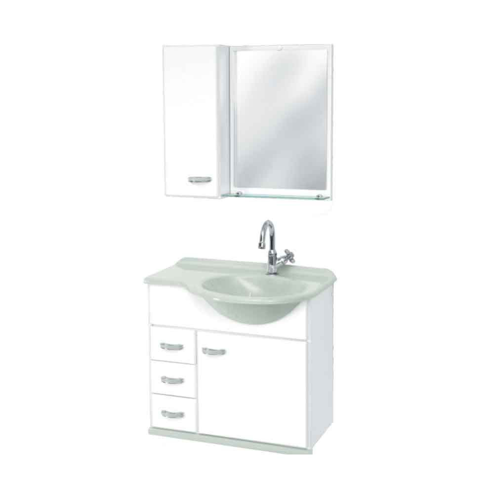 Gabinete-Ibiza-60cm-com-espelheira-lavatorio-e-gaveta-verde-Gabimar