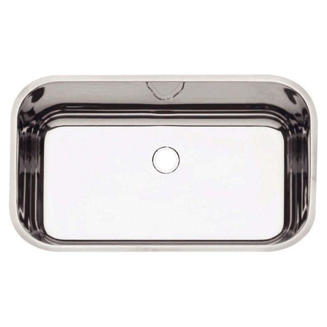 Cuba de inox 56x34cm polida Retangular R94054 Tramontina