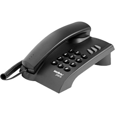 Telefone-com-fio-de-mesa-Pleno-preto-Intelbras