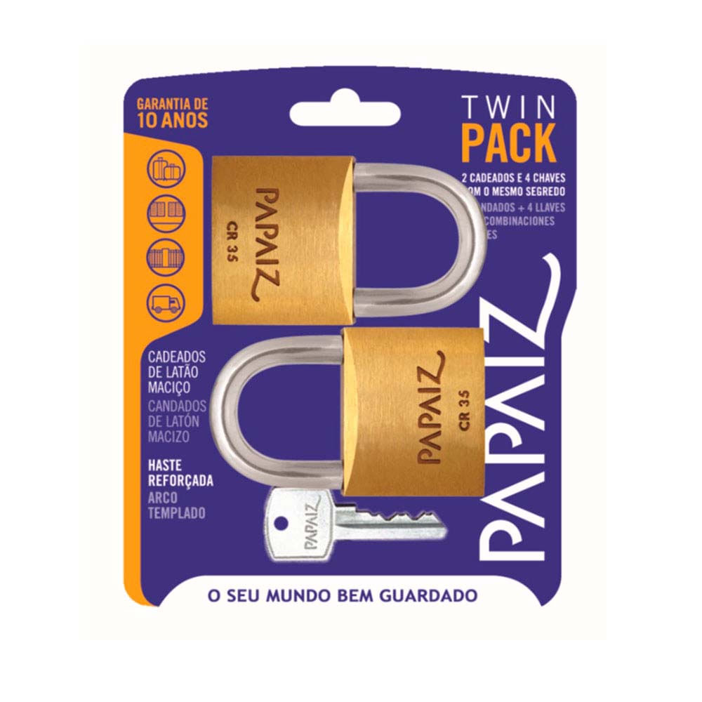 Cadeado-Twin-pack-SM-CR-35mm-2-cadeados-com-o-mesmo-segredo-Papaiz