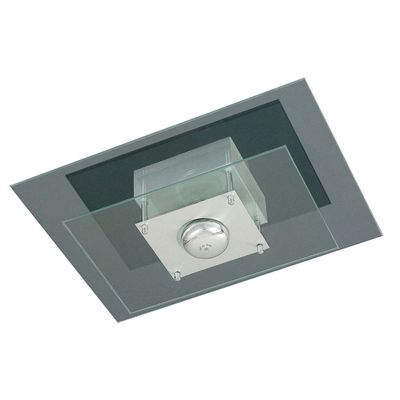 Plafon-retangular-para-1-lampada-E27-Spacial-PMR-135-100W-vidro-preto-Pantoja
