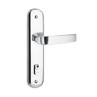 Fechadura-externa-de-inox-Victoria-com-roseta-escovada