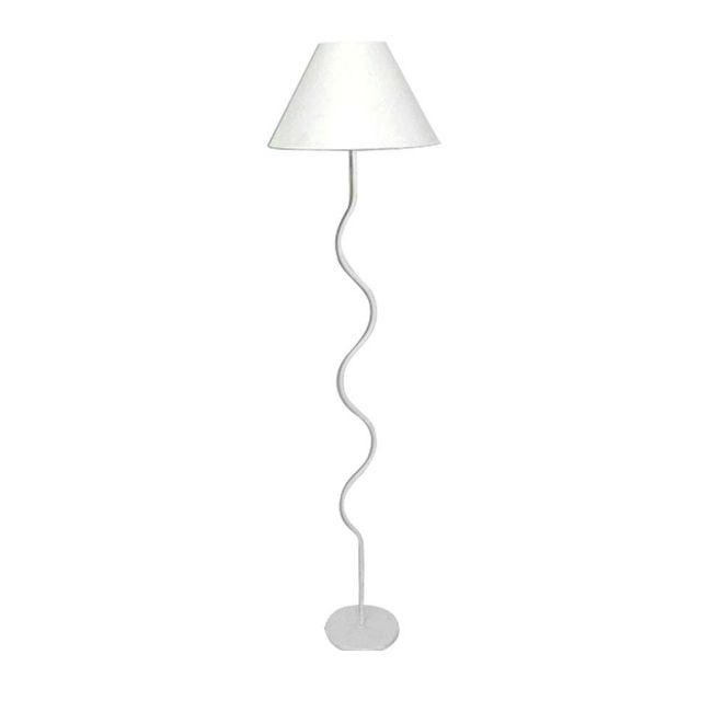 Abajur com cúpula TNT 40W branco Ricci