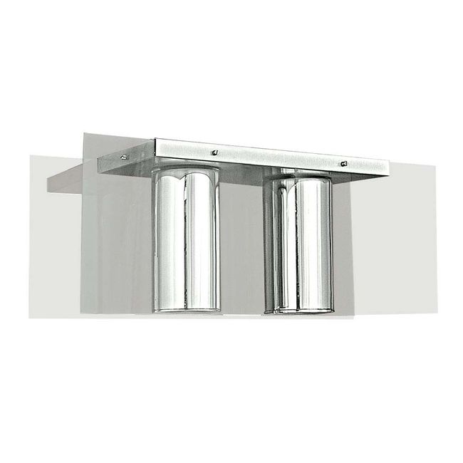 Plafon-para-2-lampadas-E27-escovado-60W-com-vidro-espelhado-Pantoja