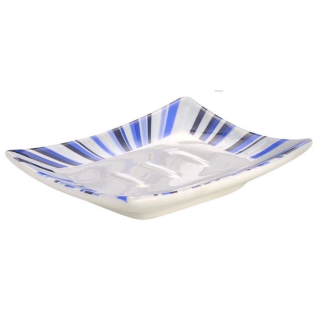 Saboneteira-de-ceramica-quadrada-listra-azuis-Coisas-e-Coisinhas