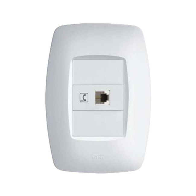 Módulo para tomada para telefone RJ11 2V Elegance Fame