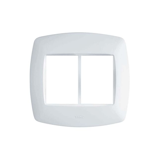 Placa-4x4-6-modulos-Elegance-branco-Fame