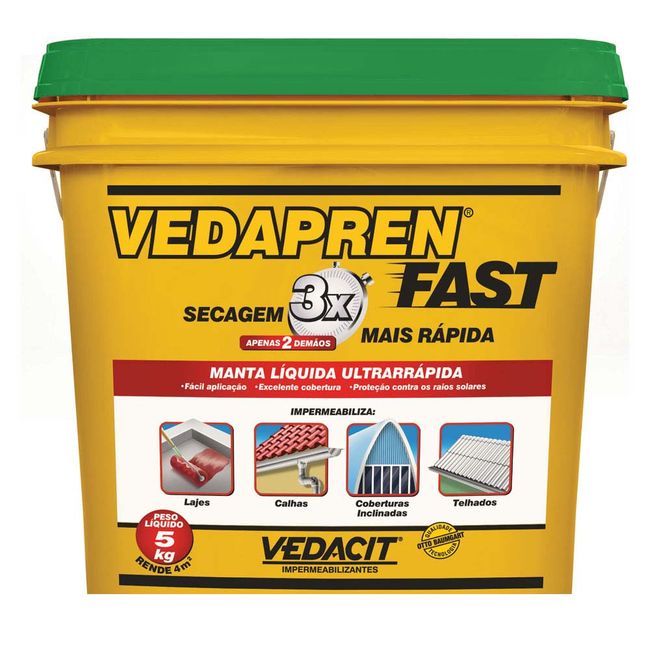 Manta-liquida-Vedapren-Fast-5kg-verde-Vedacit