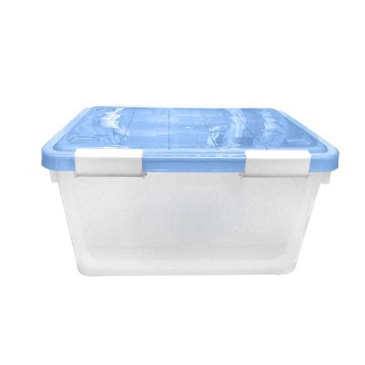 Caixa-organizadora-25L-com-trava-e-tampa-azul-e-Coisas-e-Coisinhas