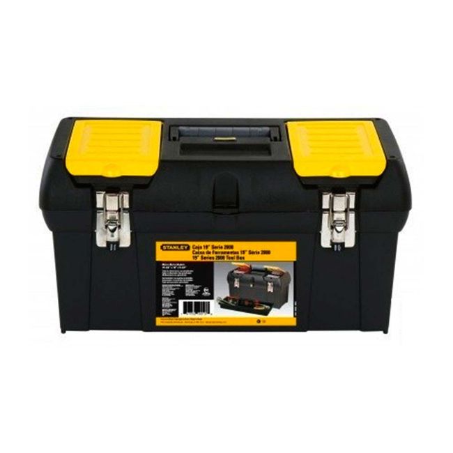 Caixa-para-ferramentas-19--com-organizadores-fecho-metalico-Stanley