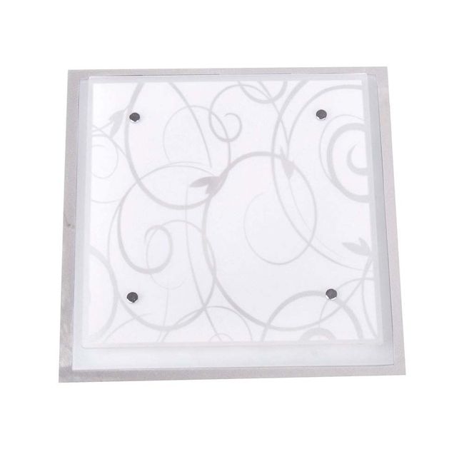 Plafon-quadrado-de-sobrepor-para-3-lampadas-E27-42cm-Angra-fosco-com-arabescos-Taschibra
