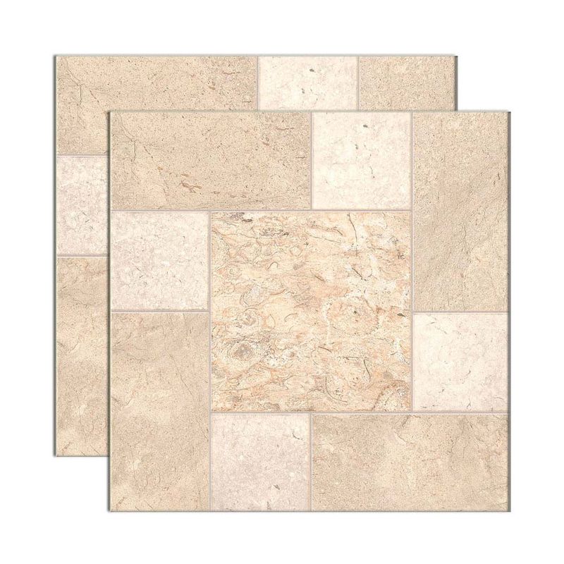 Piso Designer 45x45cm bege tombo Incefra mais barato só aqui!
