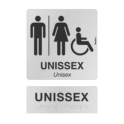 Placa-de-aluminio-30x21cm---ACESSIVEL-UNISSEX-ACCESSIBLE-UNISEX---braille-natural-Sinalize