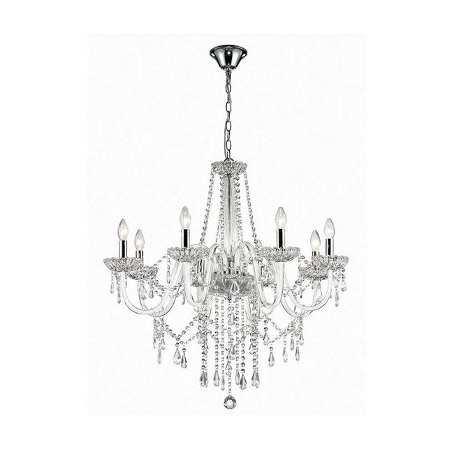 Lustre-de-cristasl-para-8-lampadas-E14-New-Classico-transparente-Bronzearte