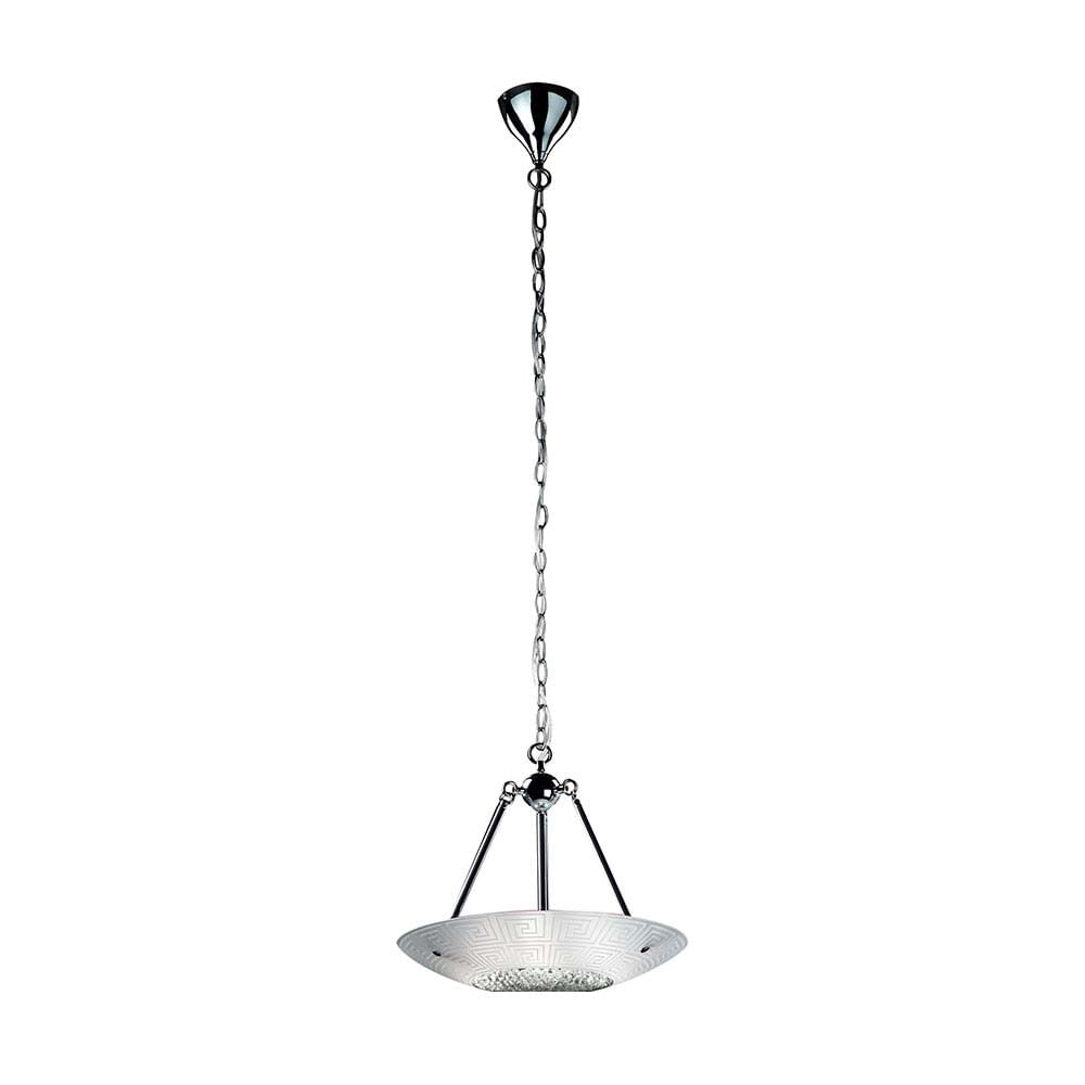 Pendente-de-vidro-para-4-lampadas-G9-Cristal-Moon-transparente-Bronzearte