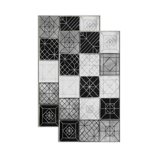 Revestimento-Creative-Garfismo-325x59cm-black-white-4-pecas-Eliane