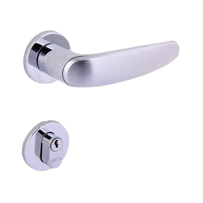 Fechadura-externa-Verona-Polo-Z-108429-40-Z-ZC-ZCE-cromada-escovada-Arouca