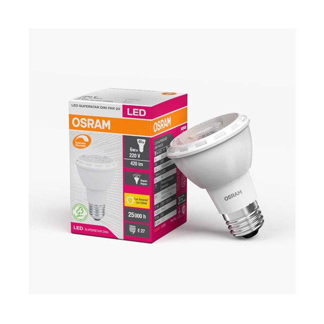 Lampada-LED-Superstar-PAR20-E27-6W-830-220V-DIM-Osram
