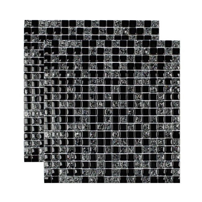 Pastilha-de-vidro-Galliano-placa-30x30cm-preto-Glass-Mosaic