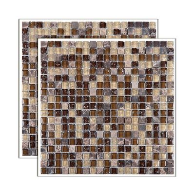 Pastilha-de-vidro-Glass-Stone-placa-31x31cm-marrom-Glass-Mosaic