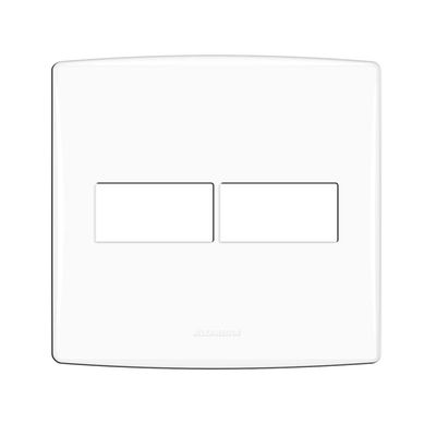 Placa-Bianco-Pro-4X4-2-modulos-com-suporte-branca-Alumbra