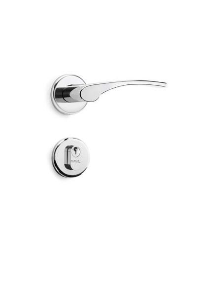 Fechadura-externa-Arcus-MZ690-cromada-maquina-de-40mm-Papaiz