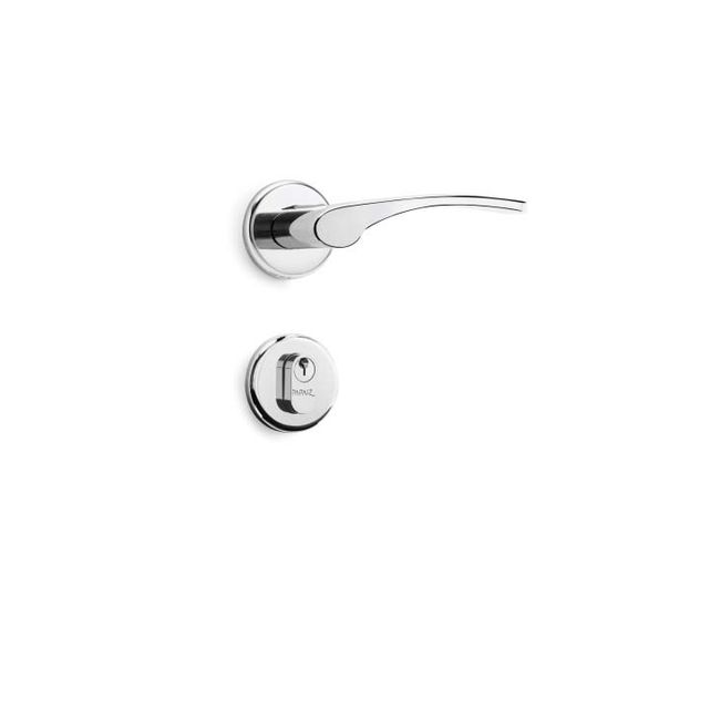 Fechadura-externa-Arcus-MZ690-cromada-maquina-de-40mm-Papaiz