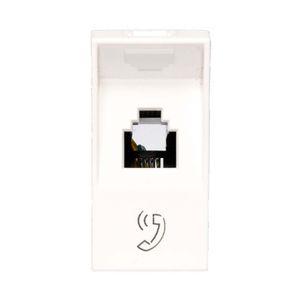 Módulo tomada Arteor Rj11 branco 582542B Pial