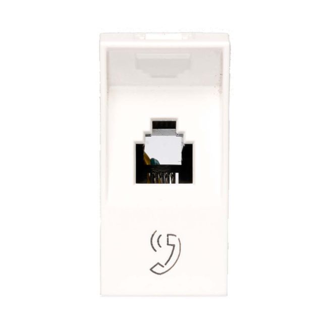 Módulo tomada Arteor Rj11 branco 582542B Pial