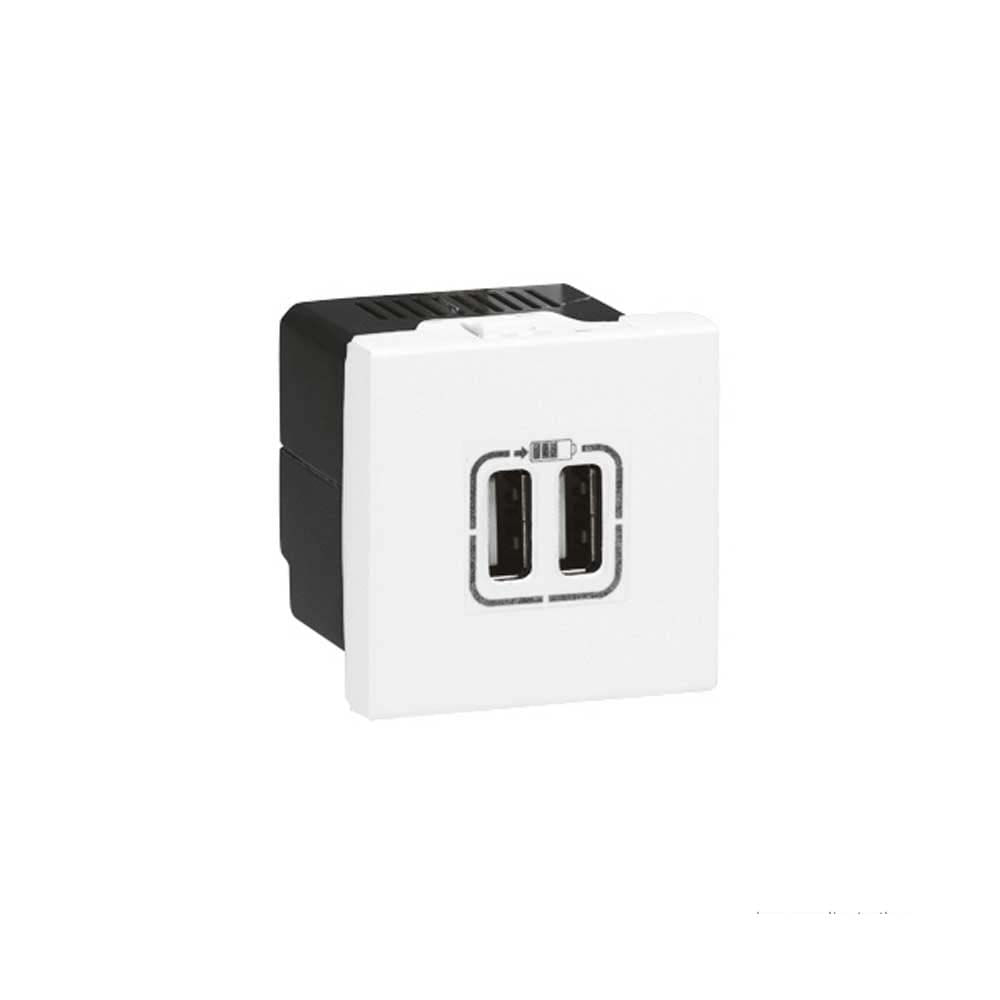 Carregador-Arteor-2X-usb-572078B-branco-Pial