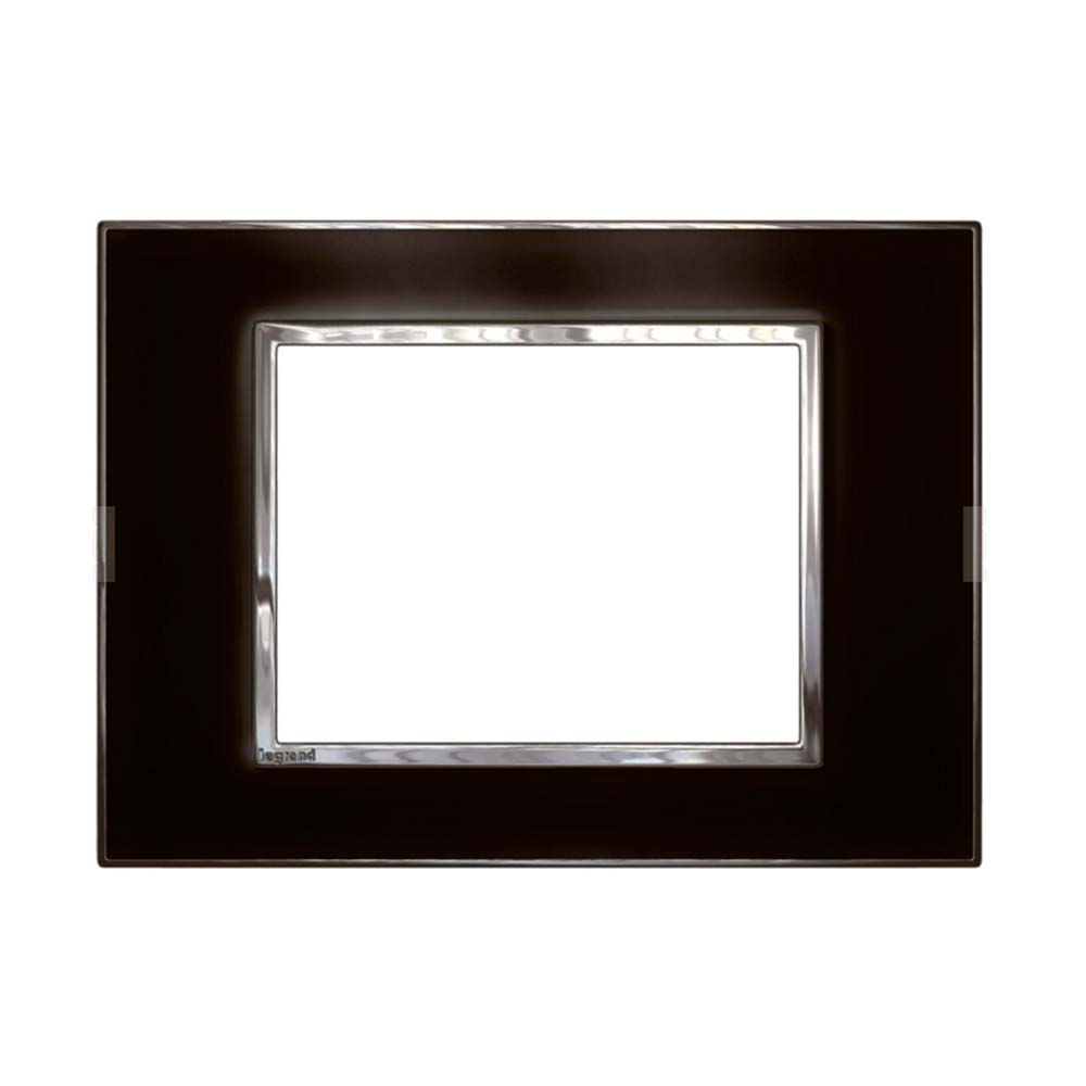 Placa-1-posto-Arteor-mirror-black-4X2-583002-Pial