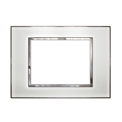 Placa-1-posto-Arteor-mirror-white-4X2-583004-Pial