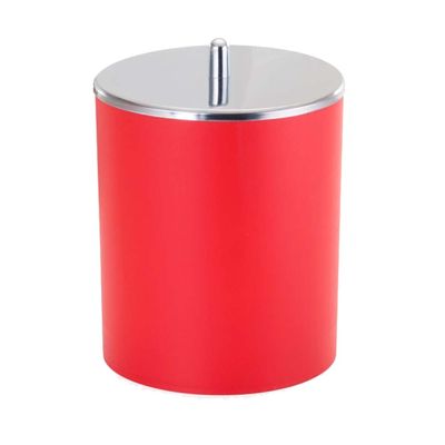 Lixeira-5-litros-com-tampa-inox-vermelho-Arthi