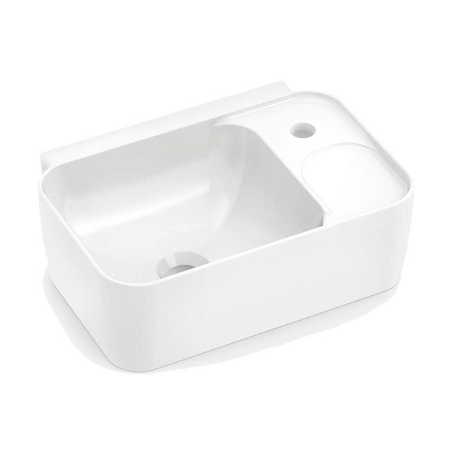 Lavatorio-suspenso-Eco-40x30cm-branco-Celite
