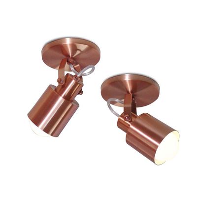 Spot-de-sobrepor-Flex-para-1-lampada-base-redonda-cobre-Spot-Line