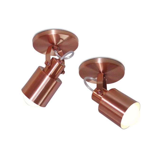 Spot-de-sobrepor-Flex-para-1-lampada-base-redonda-cobre-Spot-Line