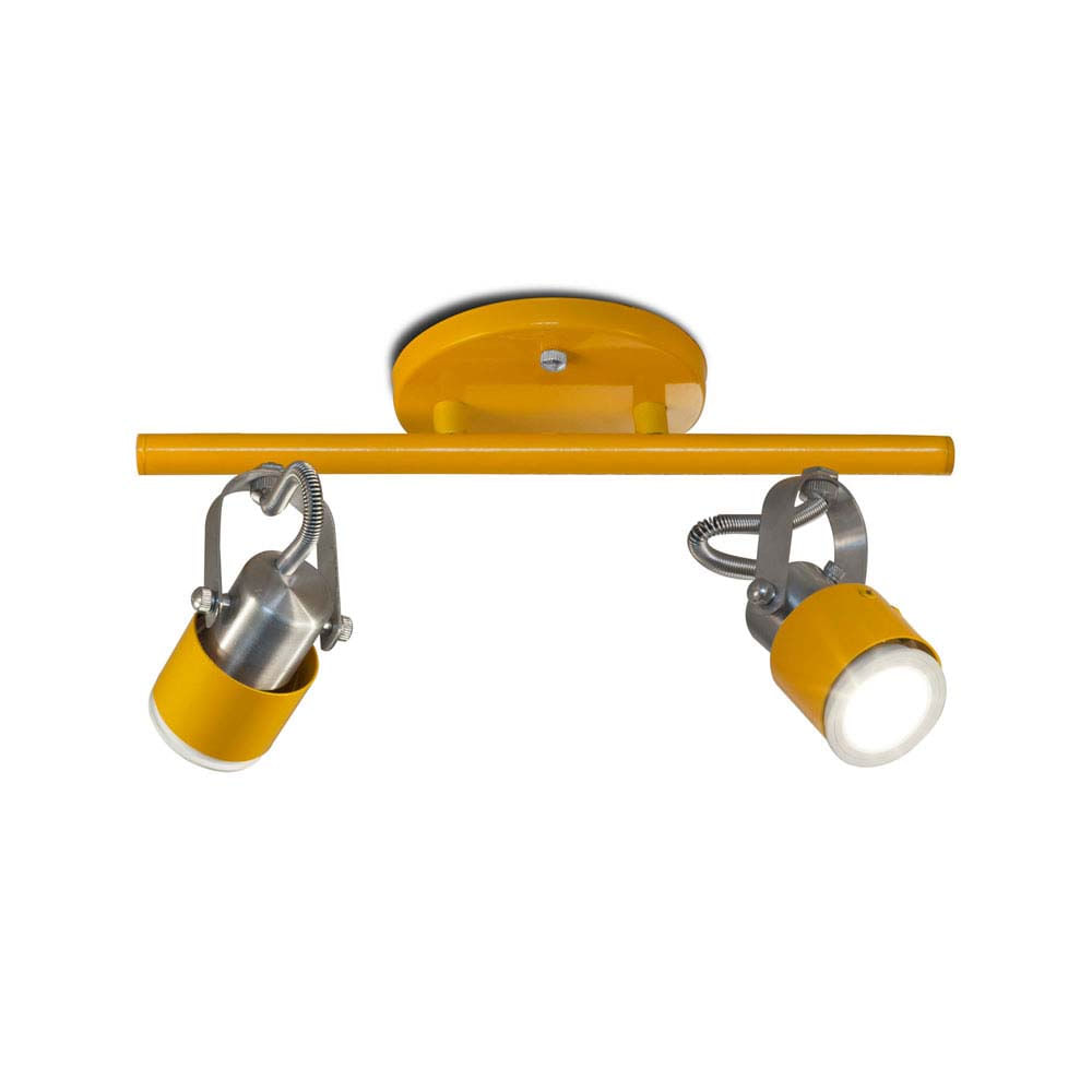 Spot-de-sobrepor-Atena-para-2-lampadas-trilho-redondo-amarelo-Spot-Line