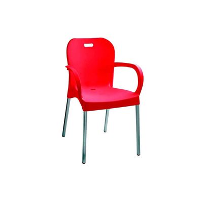 Cadeira-com-pe-de-aluminio-com-braco-vermelha-Paramount-Plasticos