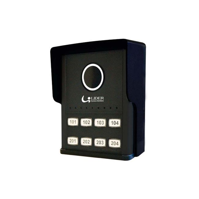 Porteiro-eletronico-coletivo-com-8-pontos-LR808-bivolt-Lider