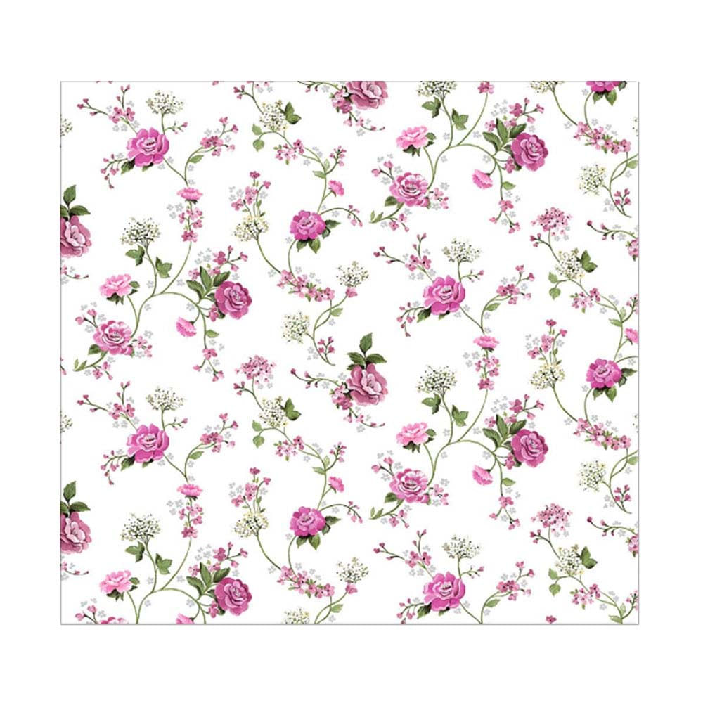 Papel-de-parede-floral-colorido-Casa-Bella-vinilizado-53cm-x-10m-Muresco